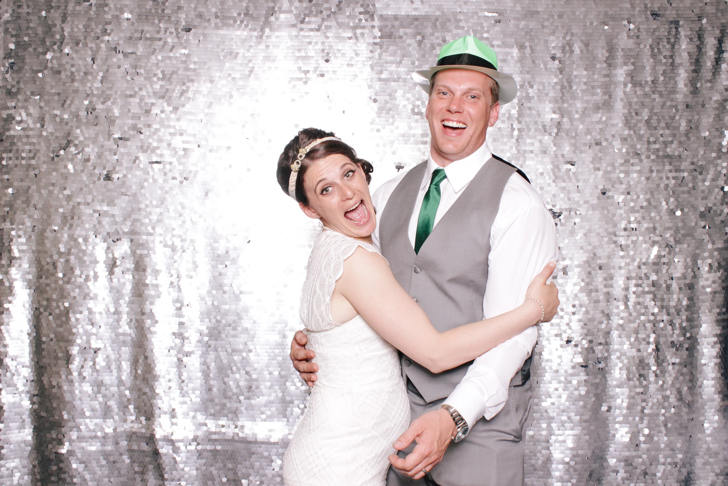 Kate + Pat // wedding photobooth at 78th street studios
