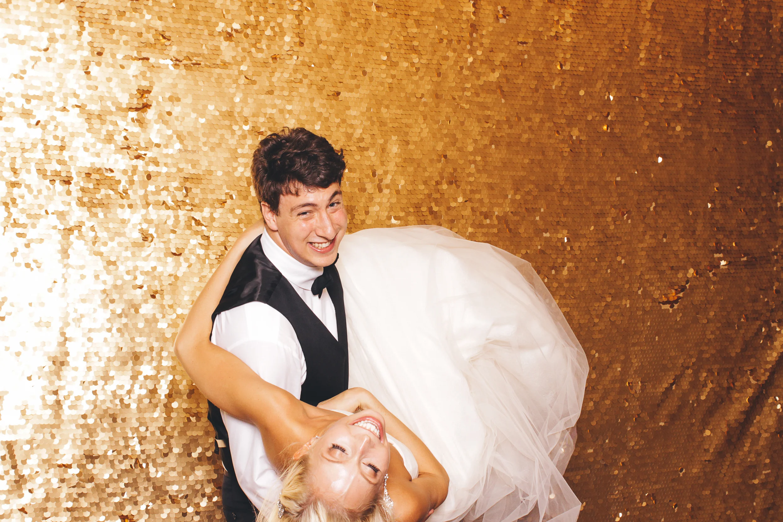 Hilary + Tyler // wedding photobooth at the wyndham in cleveland