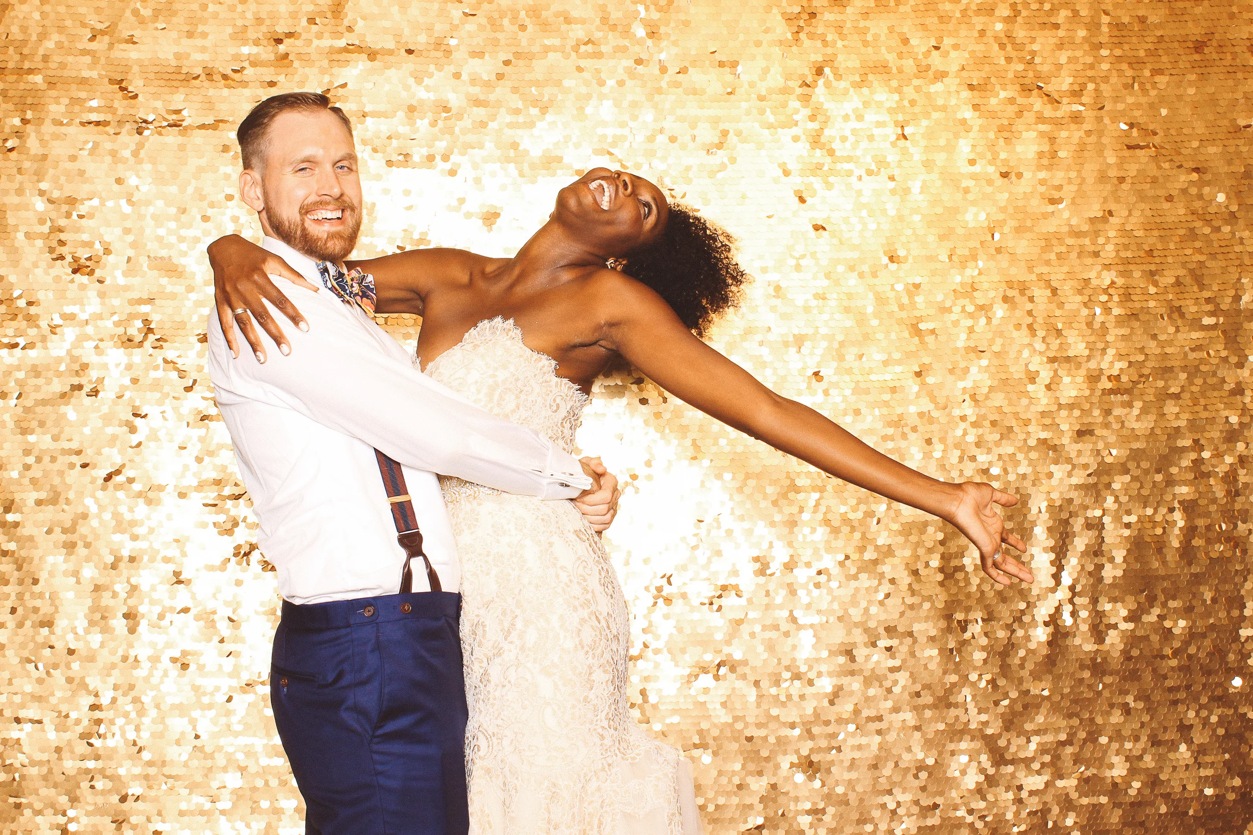 Hadiya + Jason // wedding photobooth in cleveland at 78th street studios smartspace