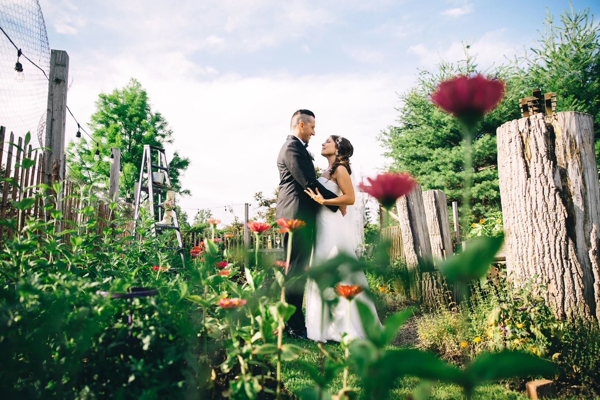 Amy + Josh // a thorncreek winery and gardens wedding in aurora