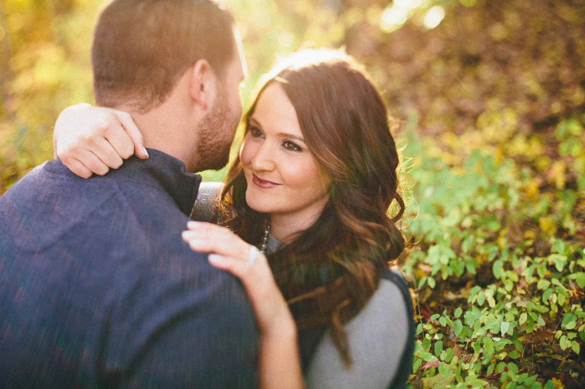Taylor + Tom // a kent fall engagement session
