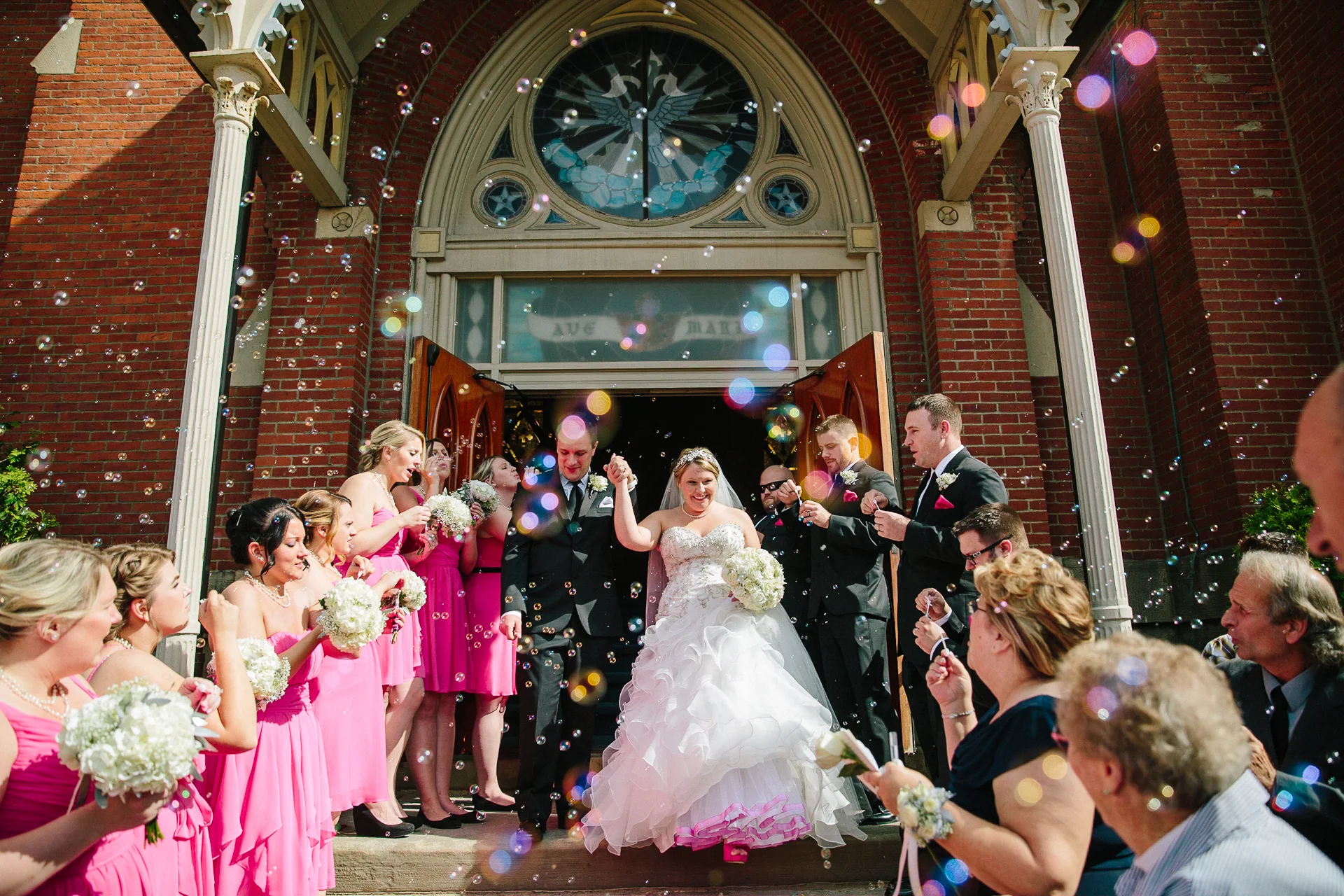 Lisa + Billy // an avon wedding at tom's country place