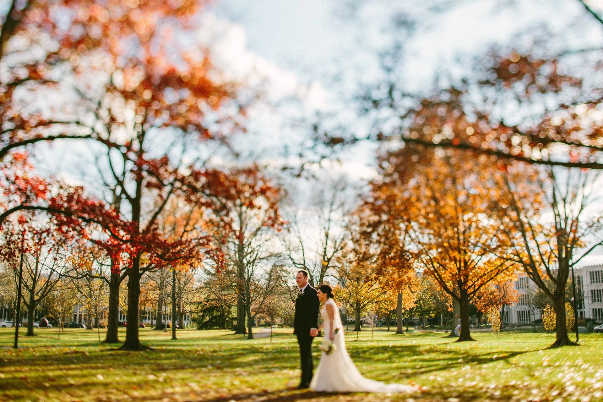 Katie + Kevin // an oberlin wedding at the fairchild chapel