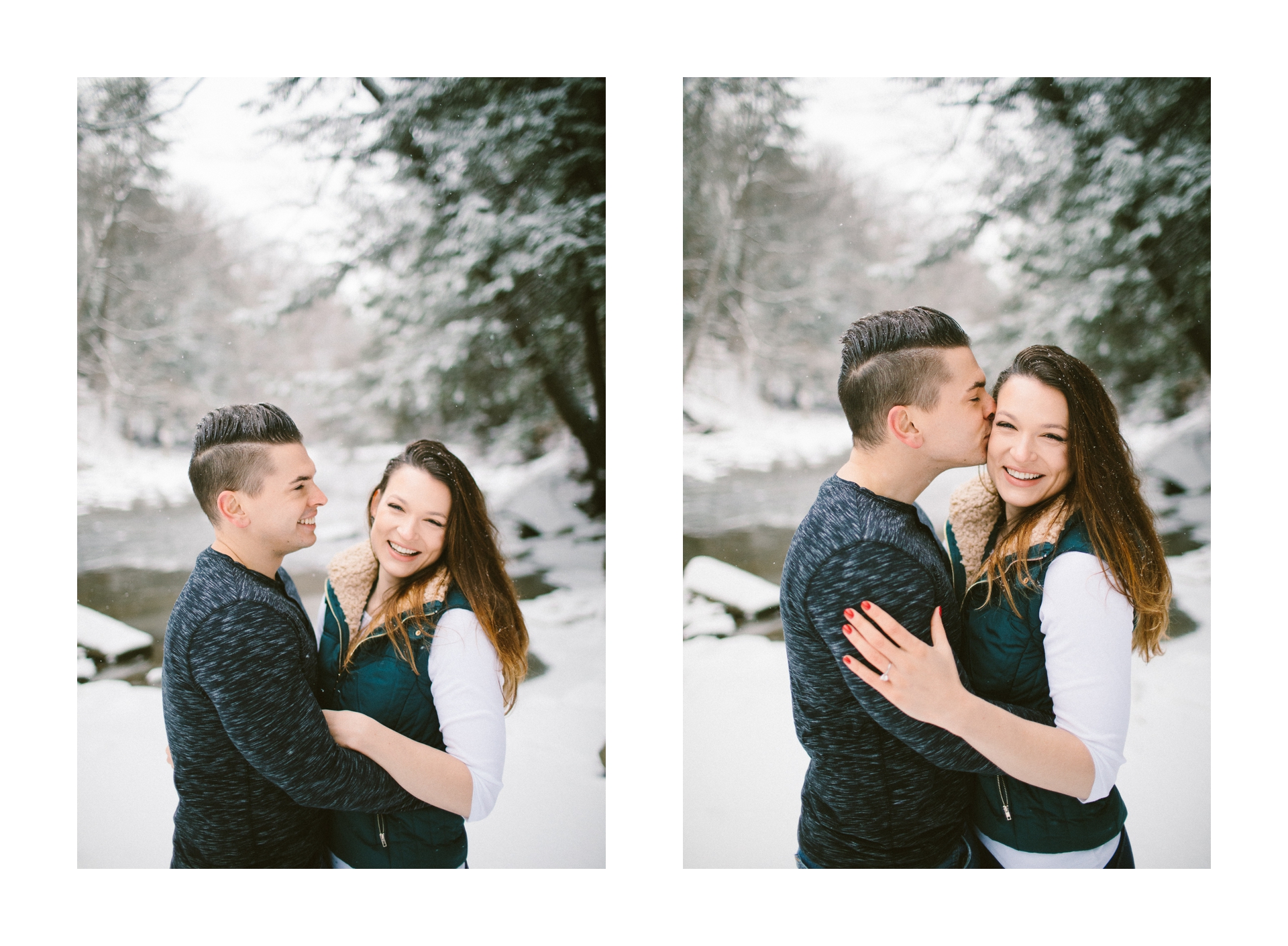 Cleveland Snowy Winter Engagement Session in Chagrin Metroparks 9.jpg