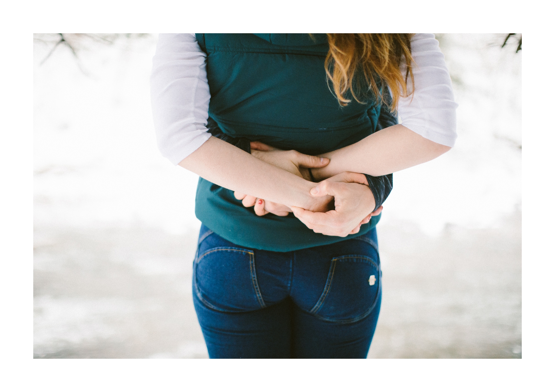 Cleveland Snowy Winter Engagement Session in Chagrin Metroparks 17.jpg