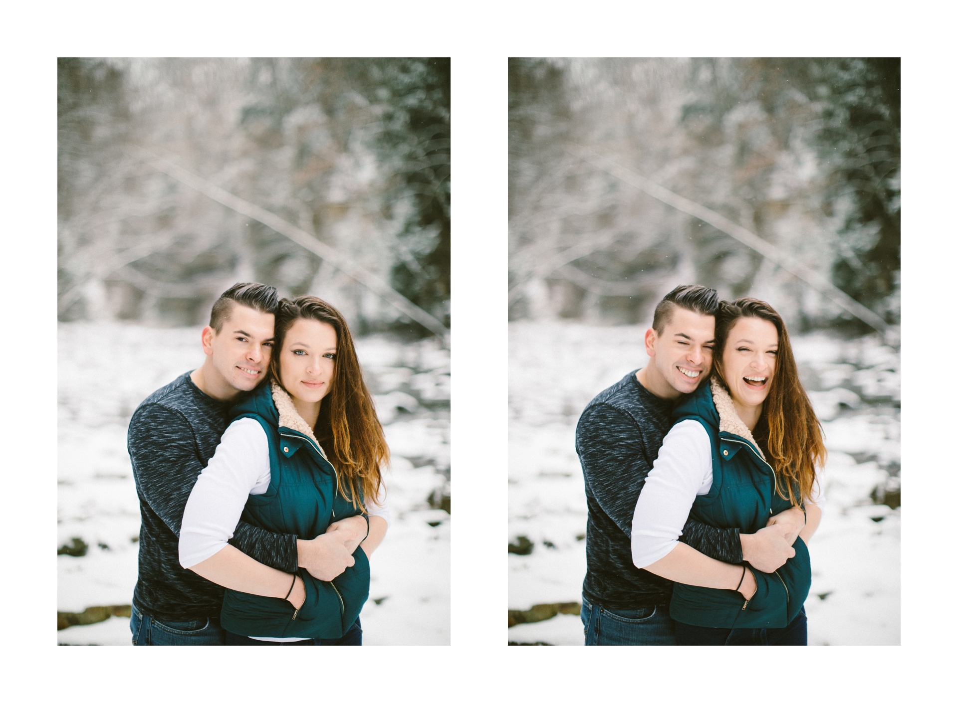 Cleveland Snowy Winter Engagement Session in Chagrin Metroparks 20.jpg