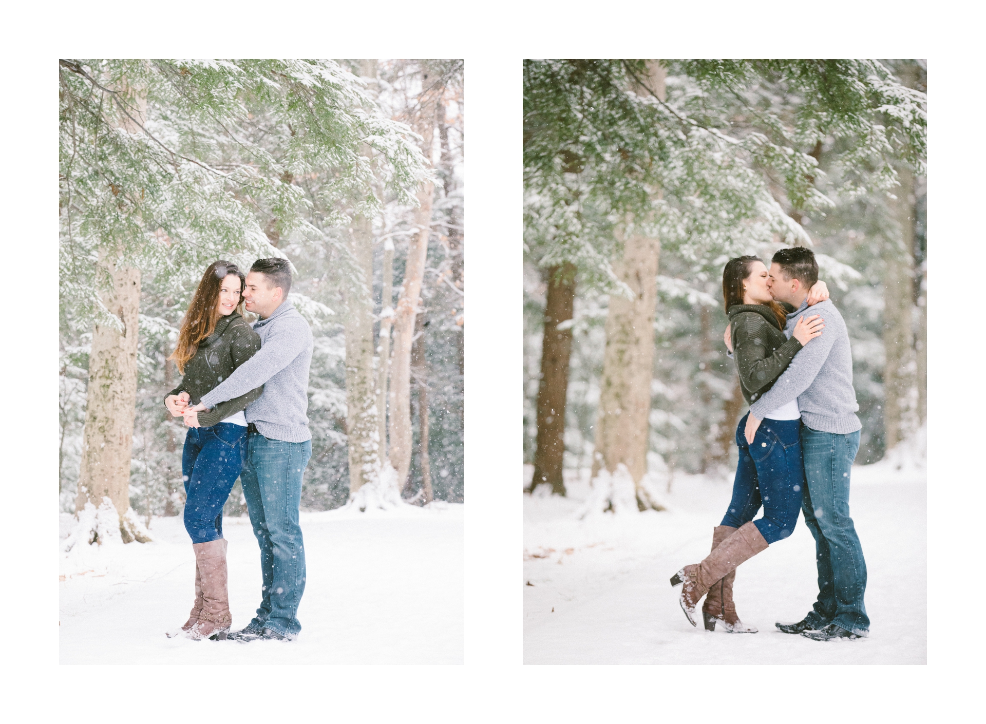 Cleveland Snowy Winter Engagement Session in Chagrin Metroparks 29.jpg