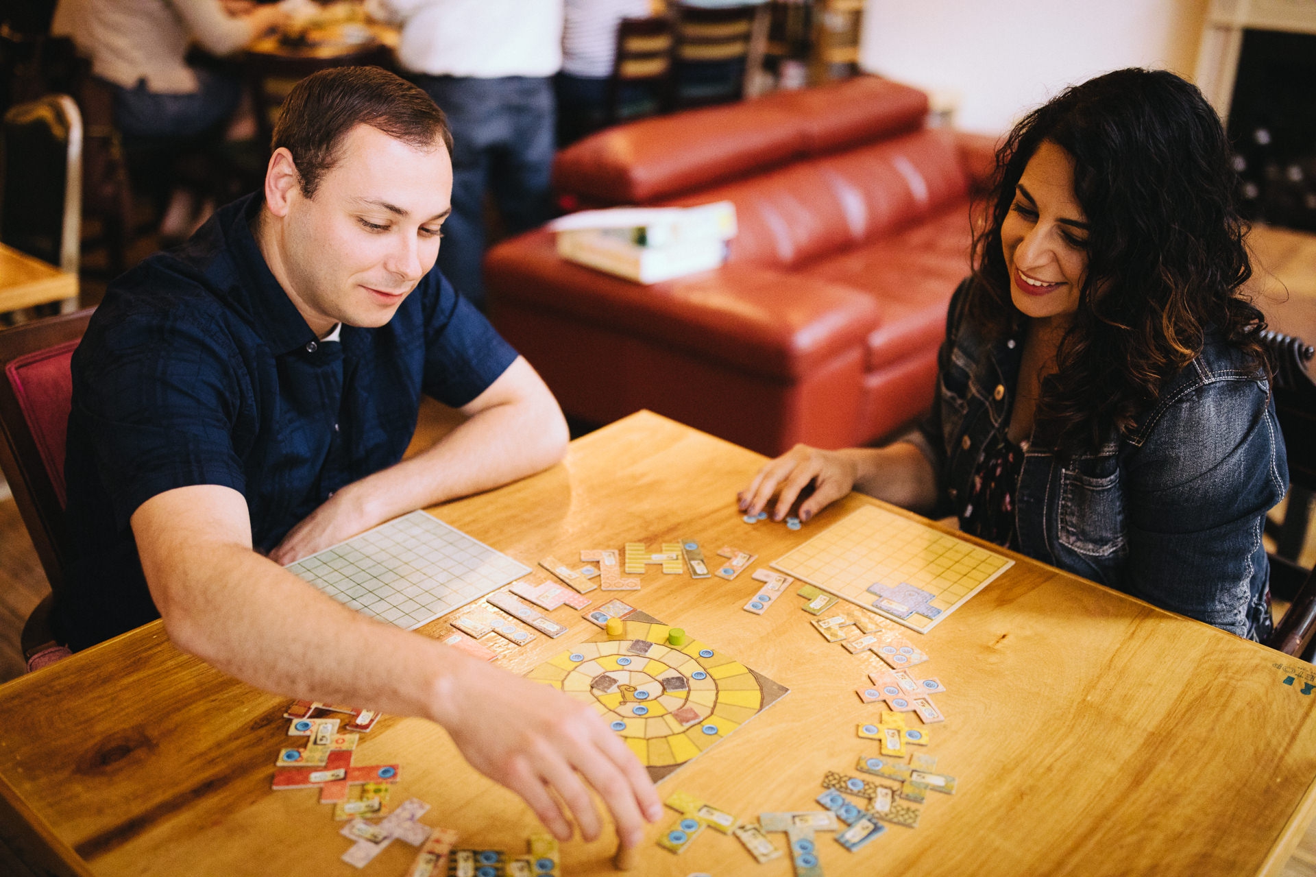 Cleveland Tabletop Board Game Cafe Engagement Photos in Ohio City 10.jpg