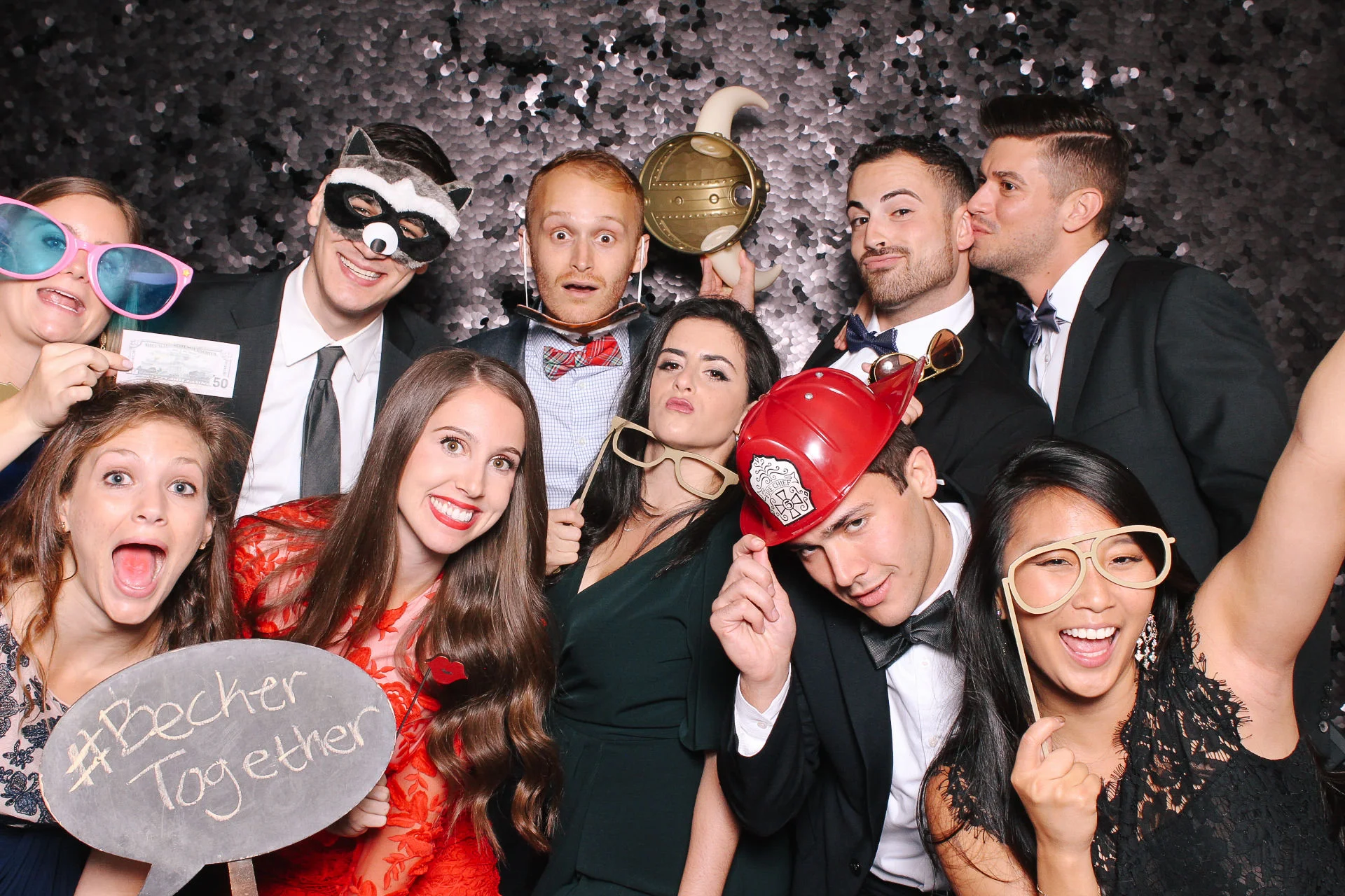 Katie + Benjamin // a hilton downtown cleveland wedding photobooth