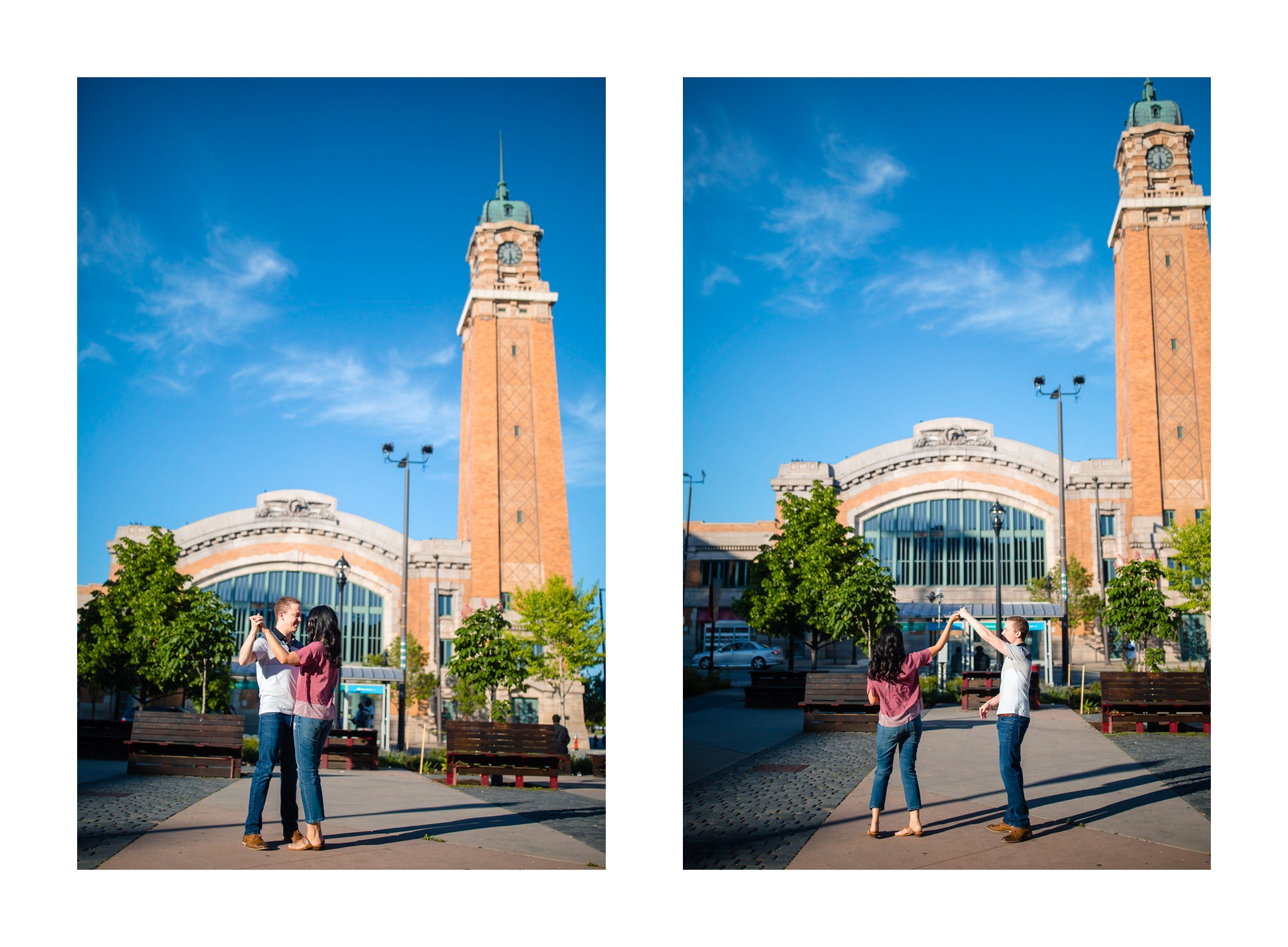 Cleveland Edgewater Beach Engagement Session 5.jpg