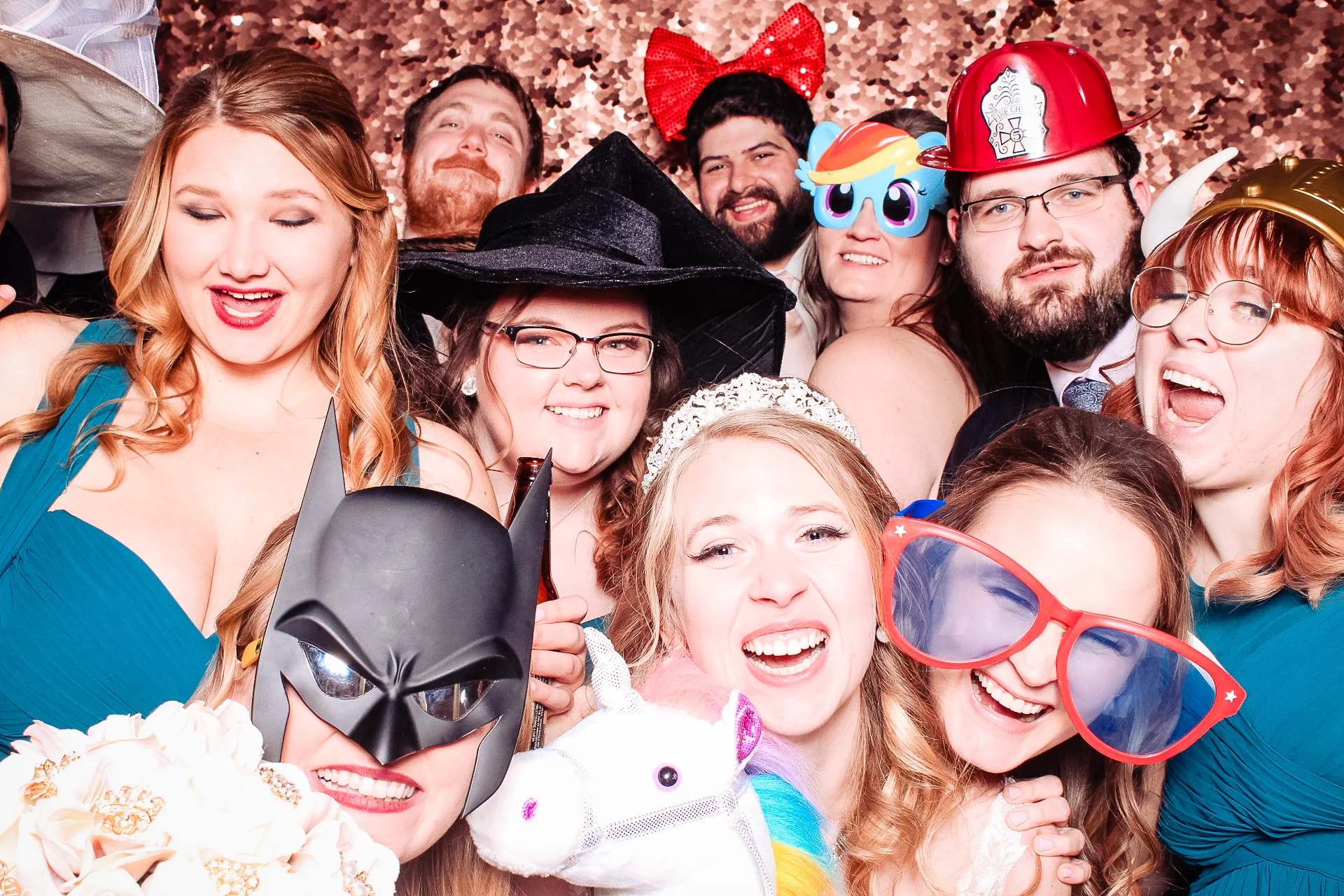 Ashlynn + Matt // a cleveland wedding photobooth at the hyatt arcade