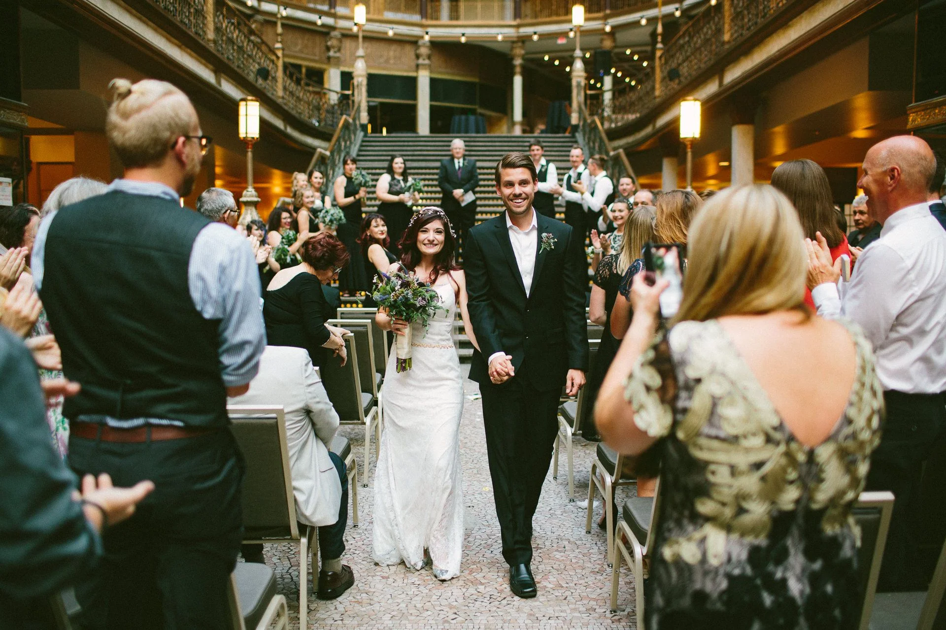 Hyatt Arcade Downtown Cleveland Wedding Photographer 50.jpg