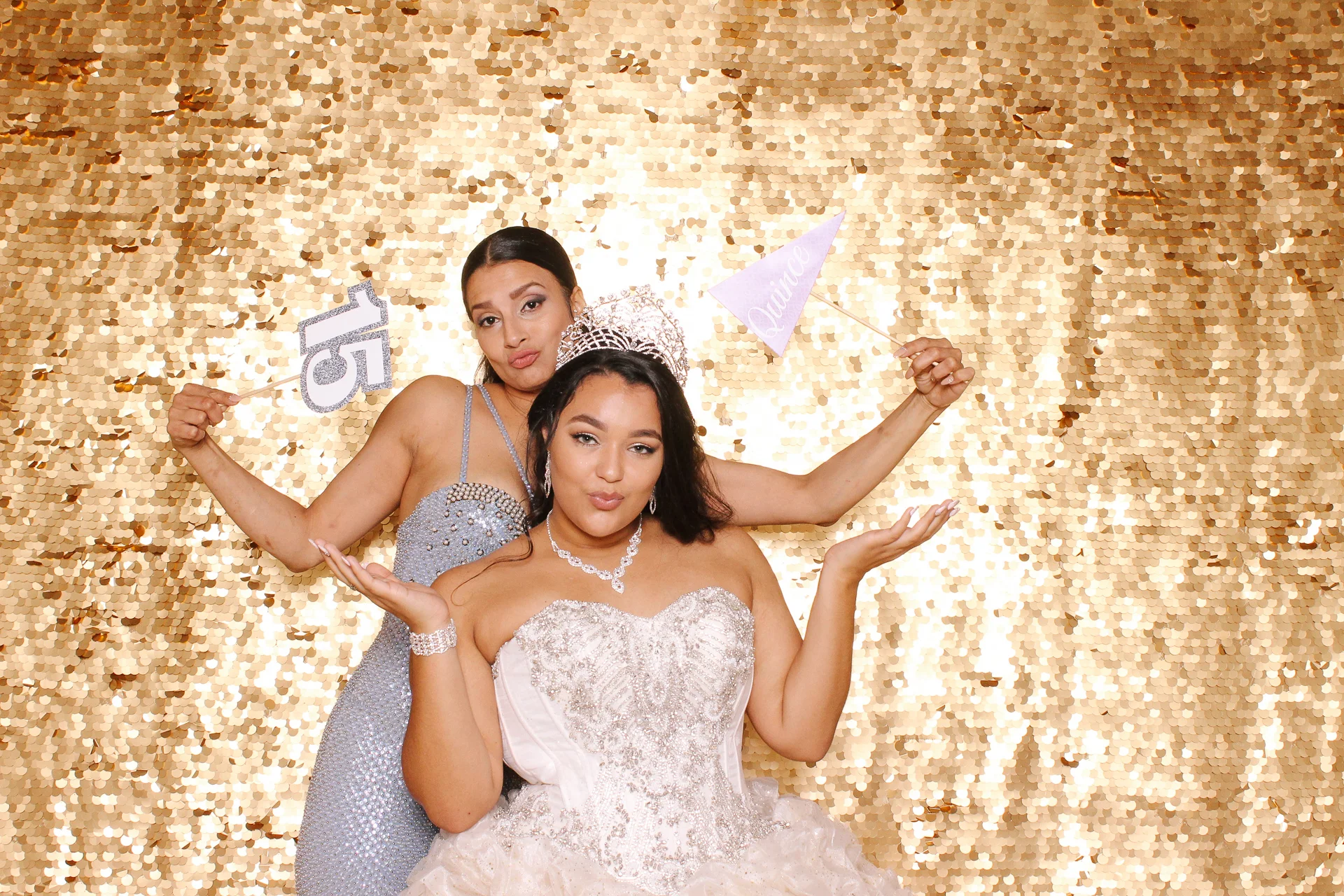 Giselle's Quinceanera // a cleveland photobooth at the tudor arms hotel