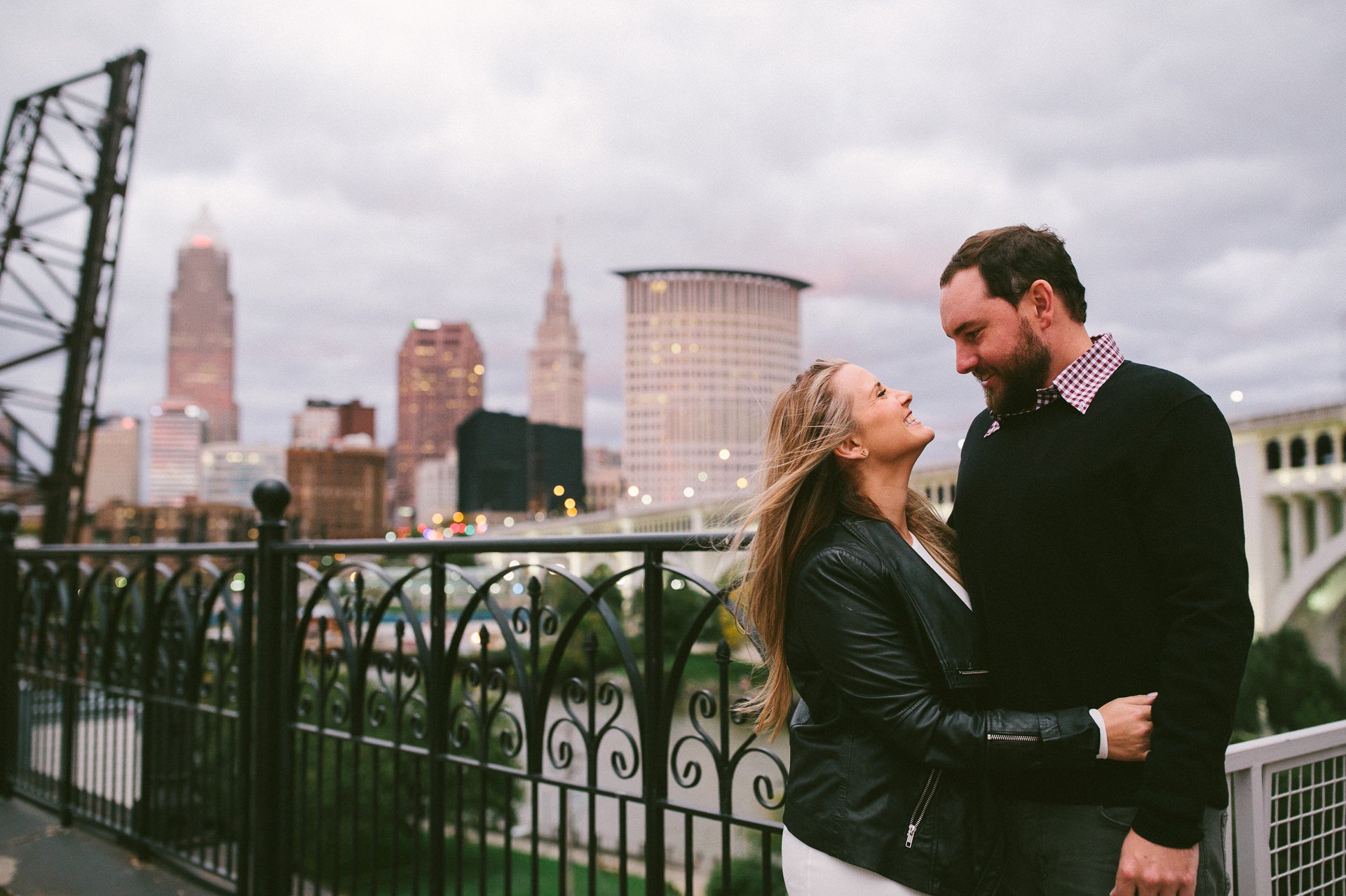 Cleveland Engagement Photographer in the Flats 23.jpg