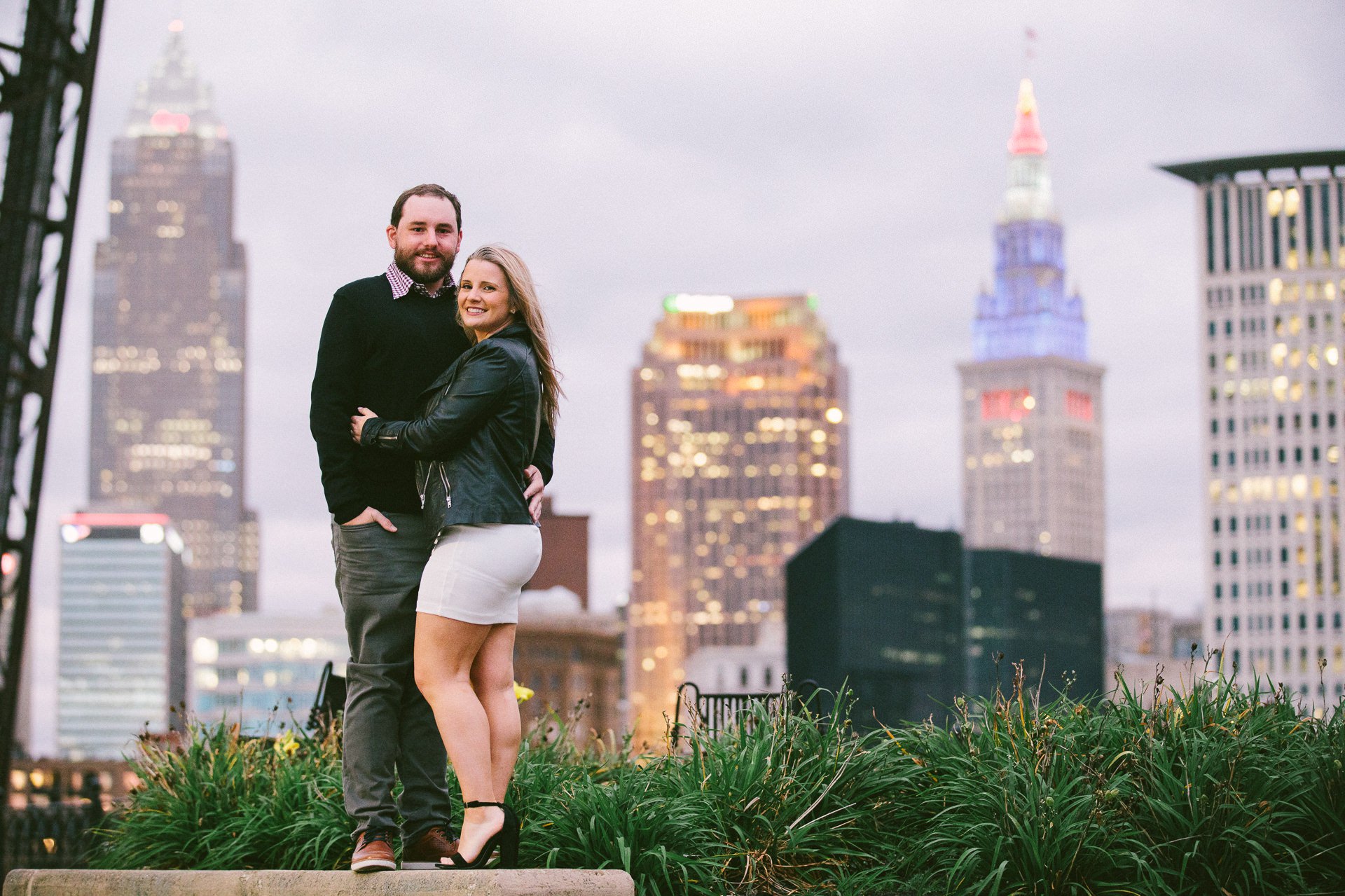 Cleveland Engagement Photographer in the Flats 25.jpg