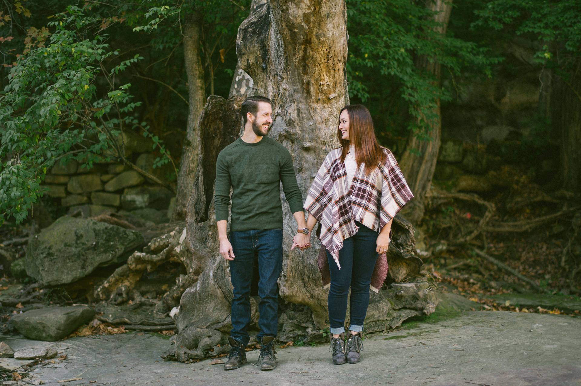 Olmsted Fall Covered Bridge Engagement Photos 1.jpg