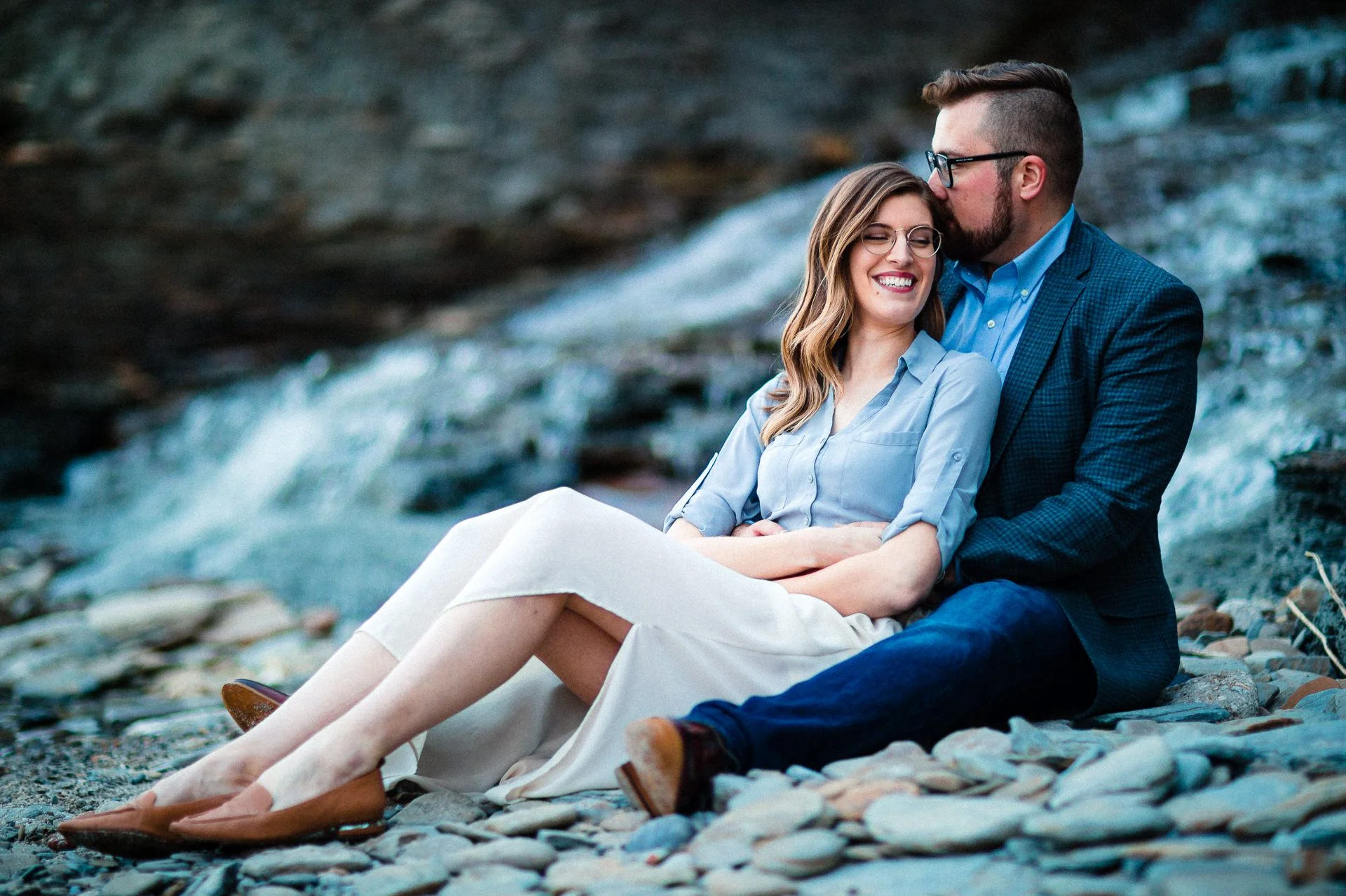 Darcy + Adam // a cleveland engagement session in the spring