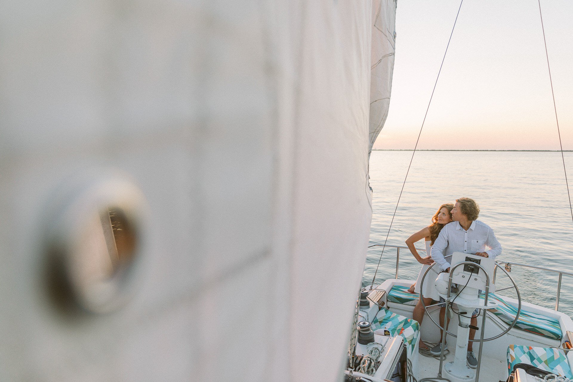 Cleveland Lake Erie Boat Engagement Photos 13.jpg