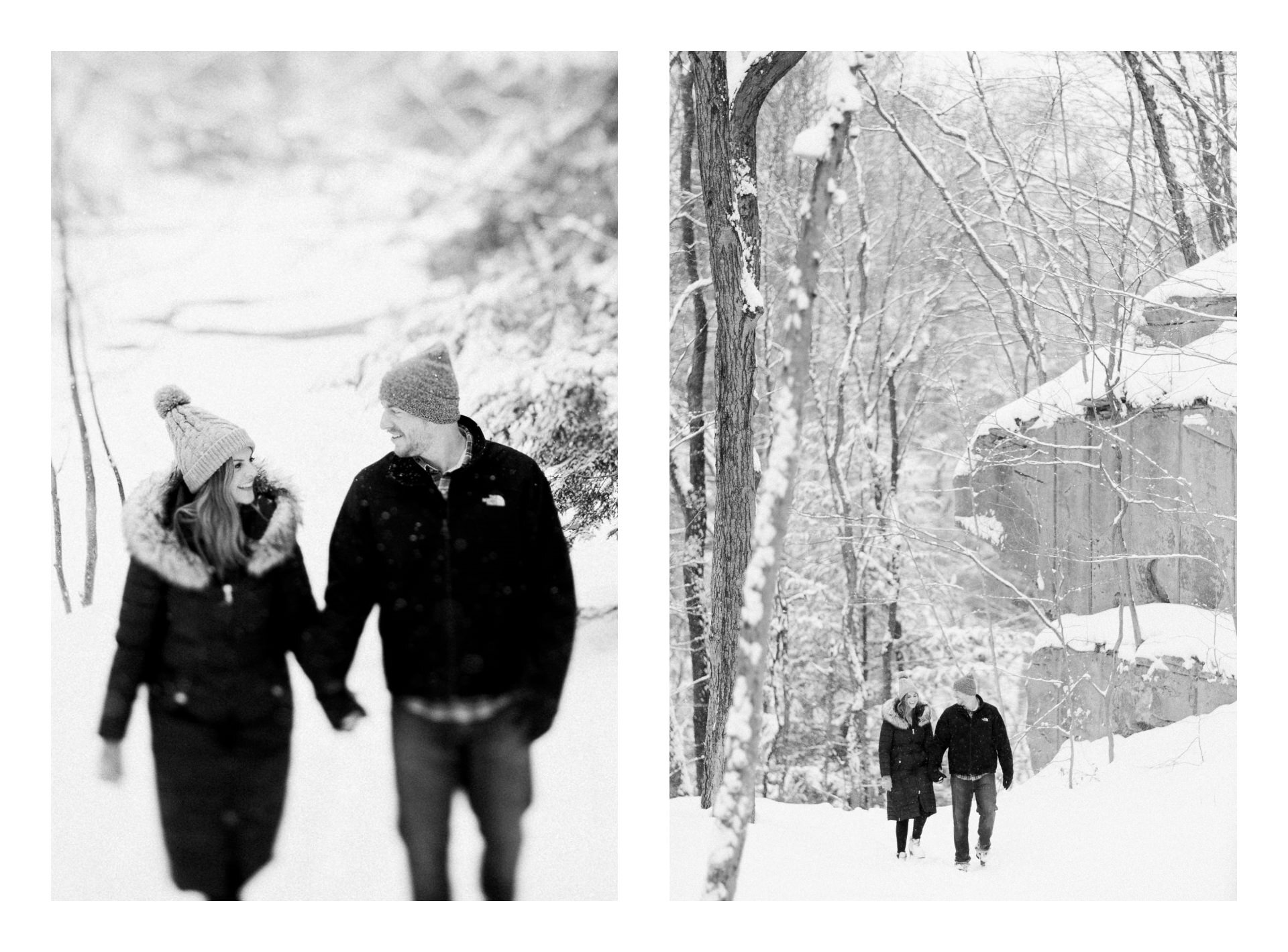 Chargrin Falls Winter Engagement Photos 13.jpg