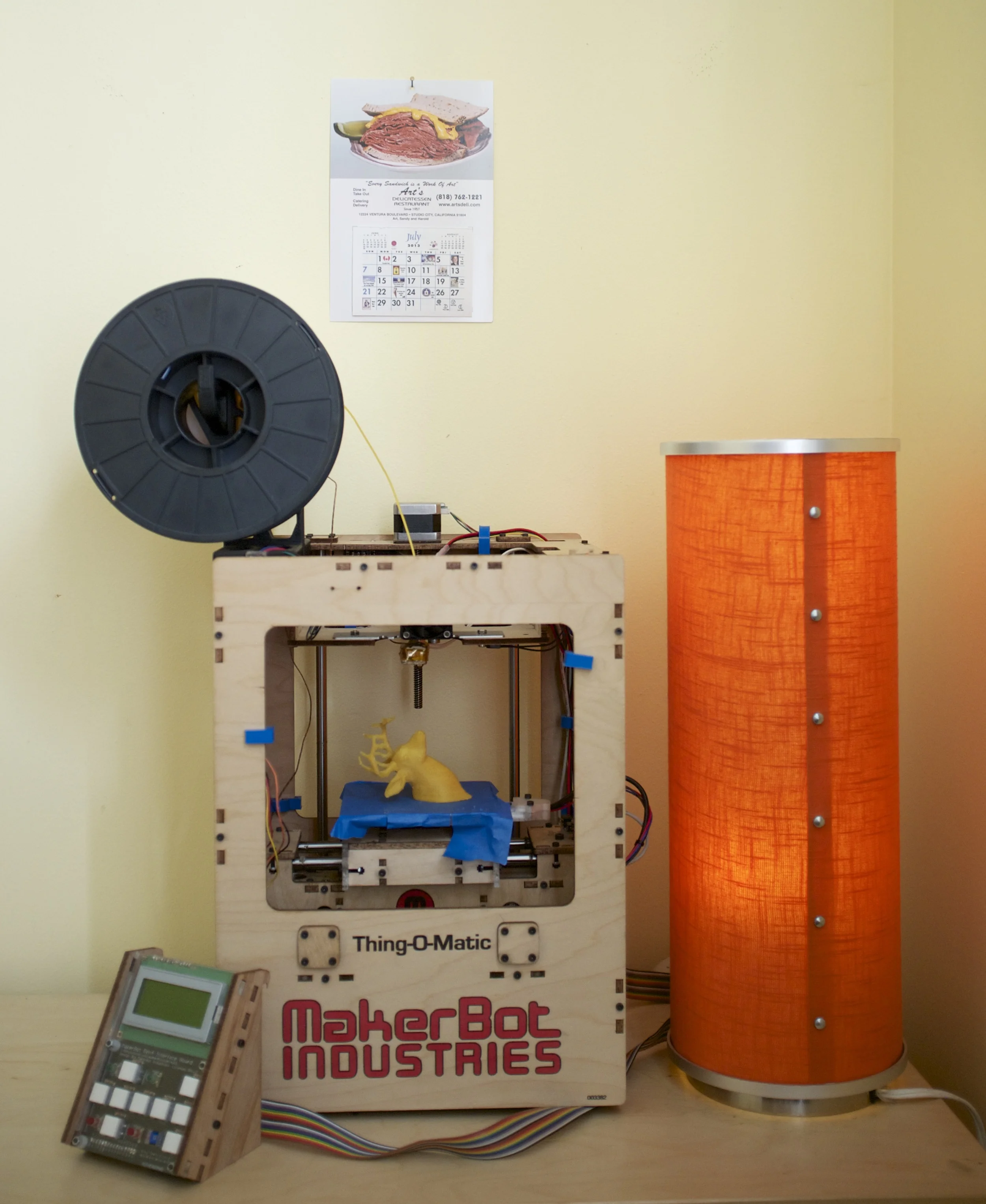 My Makerbot Thing-o-Matic.