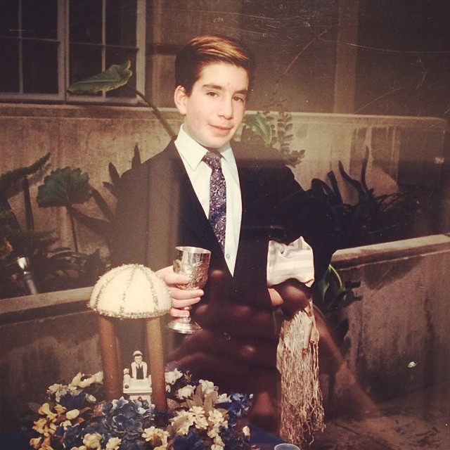 My brother in law was such a little pimp back in the day. #TbT