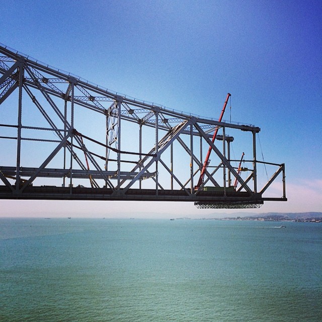 My office this morning. #baybridge #twitter #blog