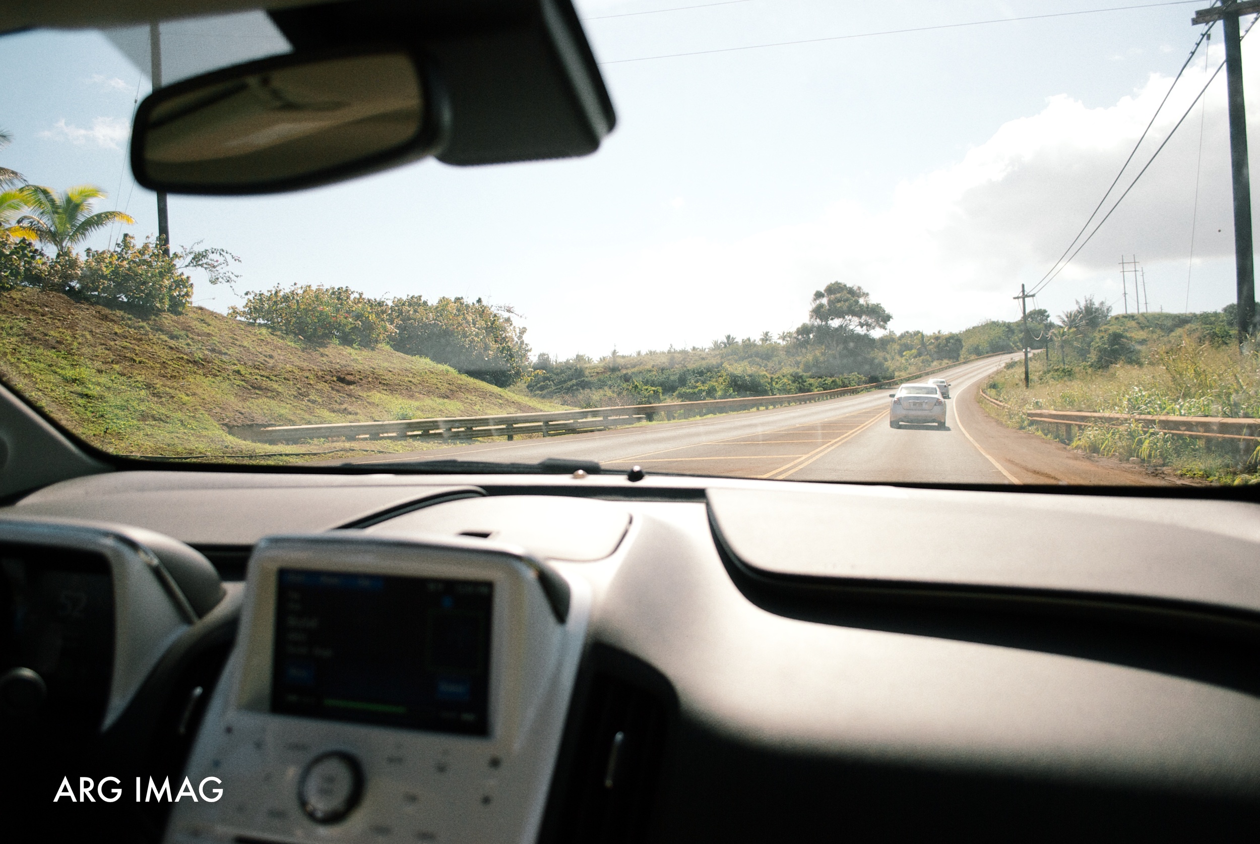12:00pm - There is only one main road on the island of Kauai, which makes travel to all the towns a long journey.