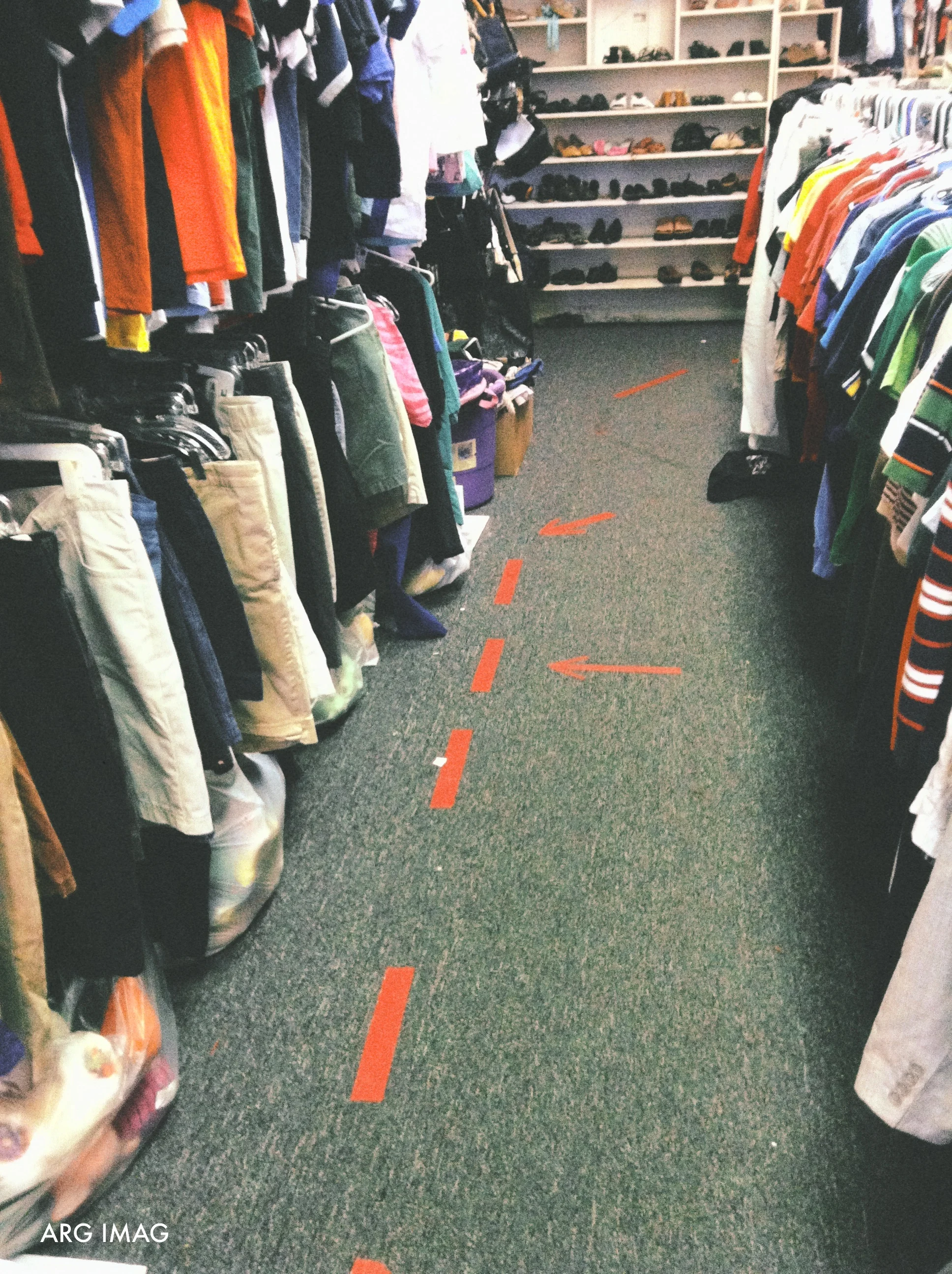 1:00pm - Bryce and I always make it a point to hunt down and walk through local thrift shops on our trips. 