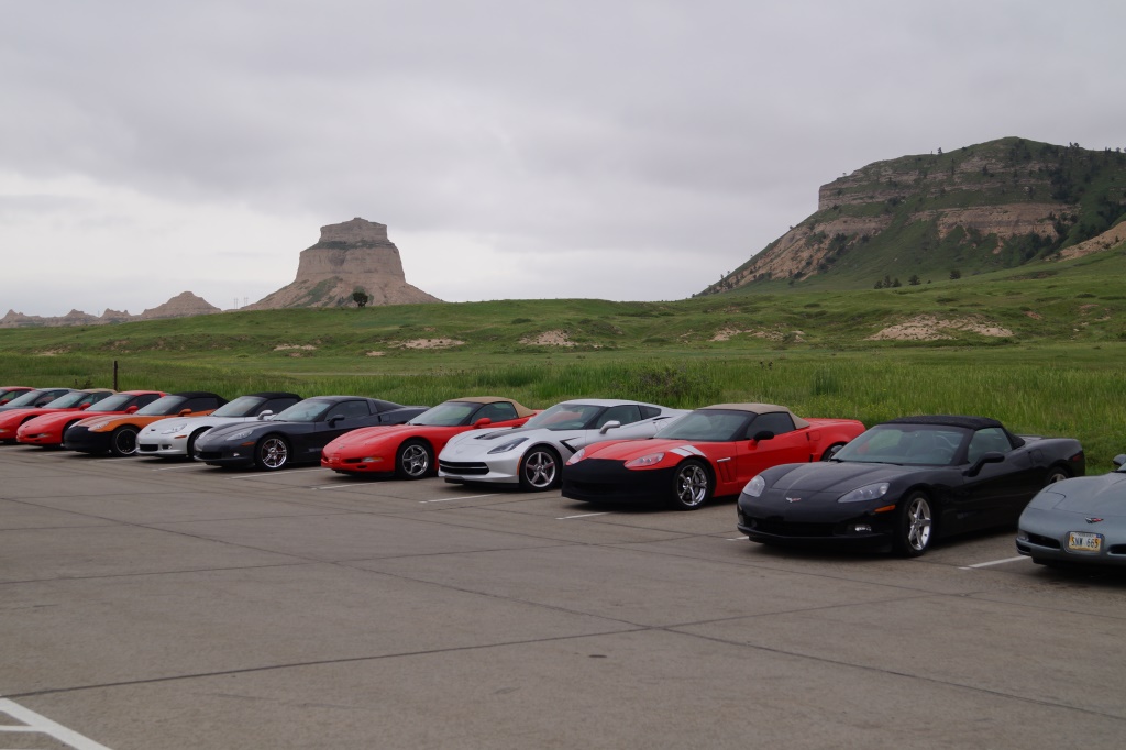  Parked at Scottsbluff National Monument 