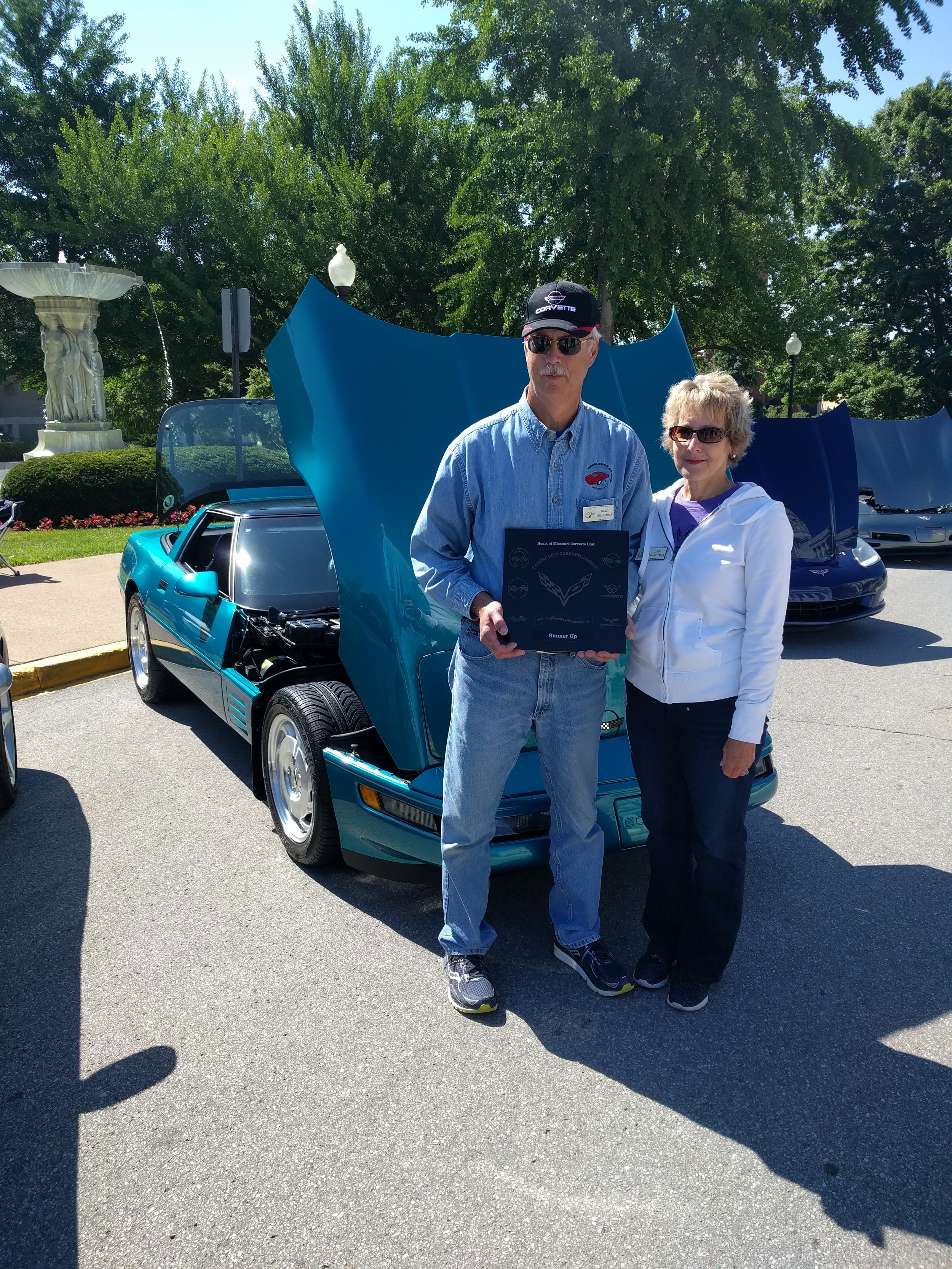  Dale and Linda runner up at the Jefferson City show 