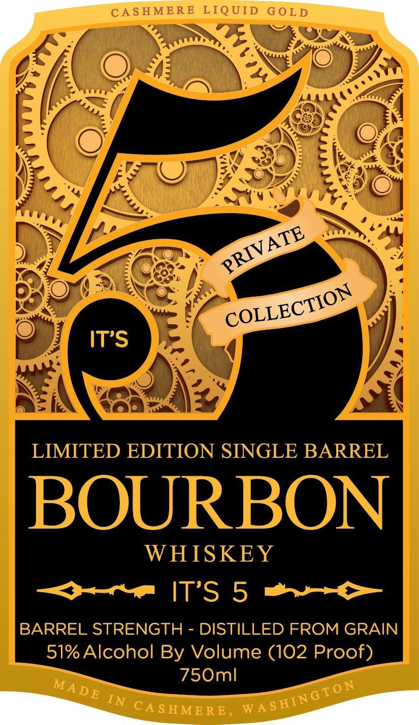 Bourbon label