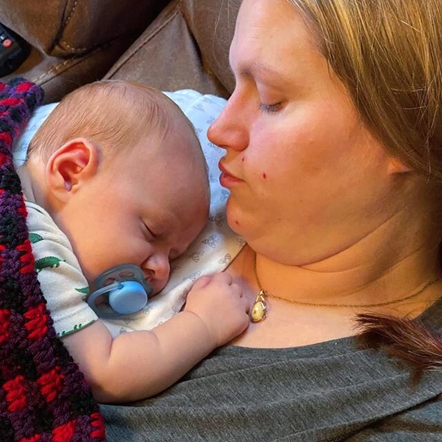 Blessed to have a great wife and healthy baby who likes weekend naps 😴