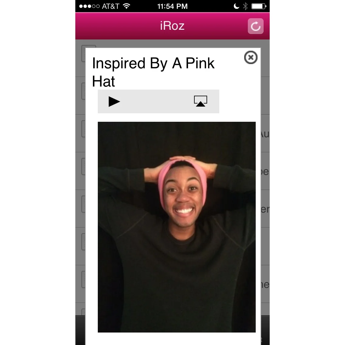 Inspired By A Pink Hat...