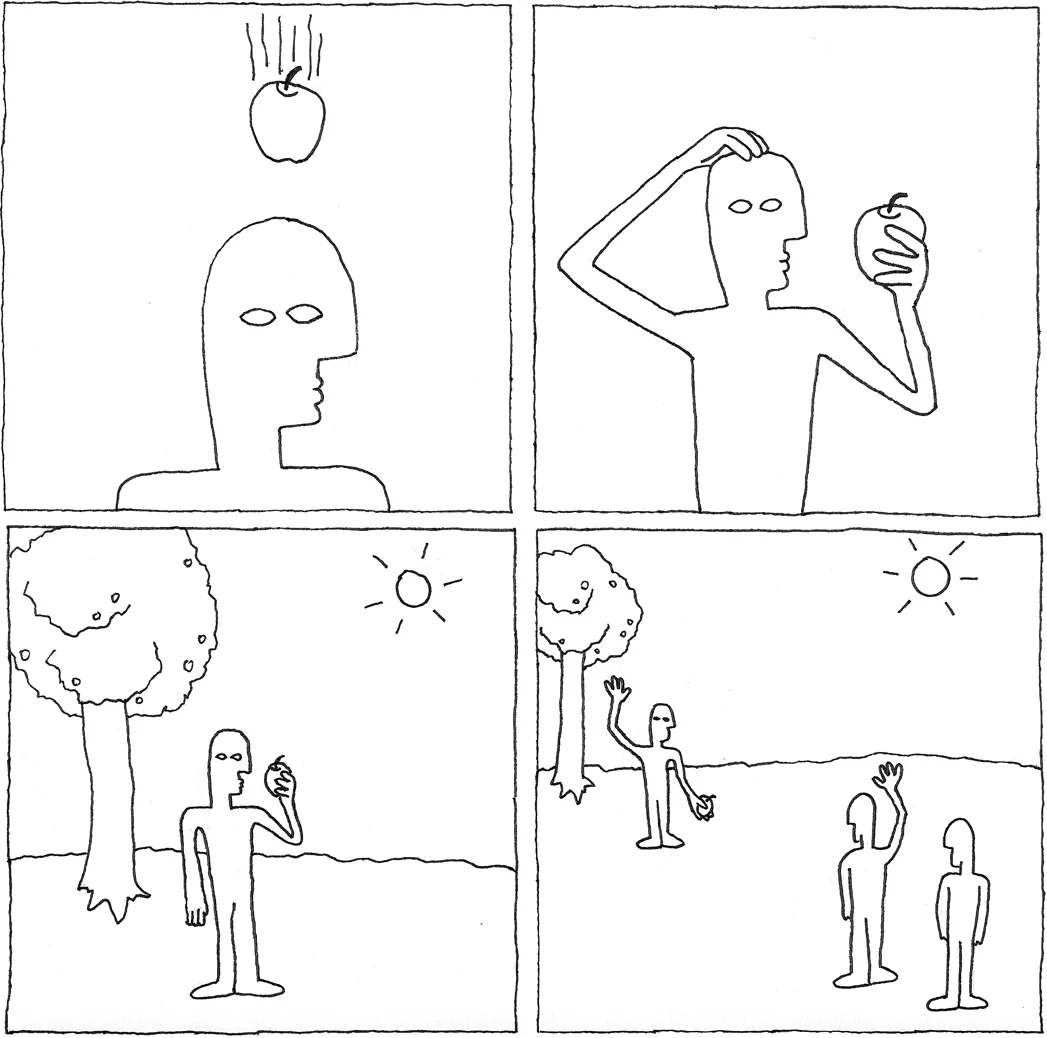 The four themes of Reality-Based Interaction: Naive Physics, Body Awareness and Skills, Environment Awareness and Skills, Social Awareness and Skills.