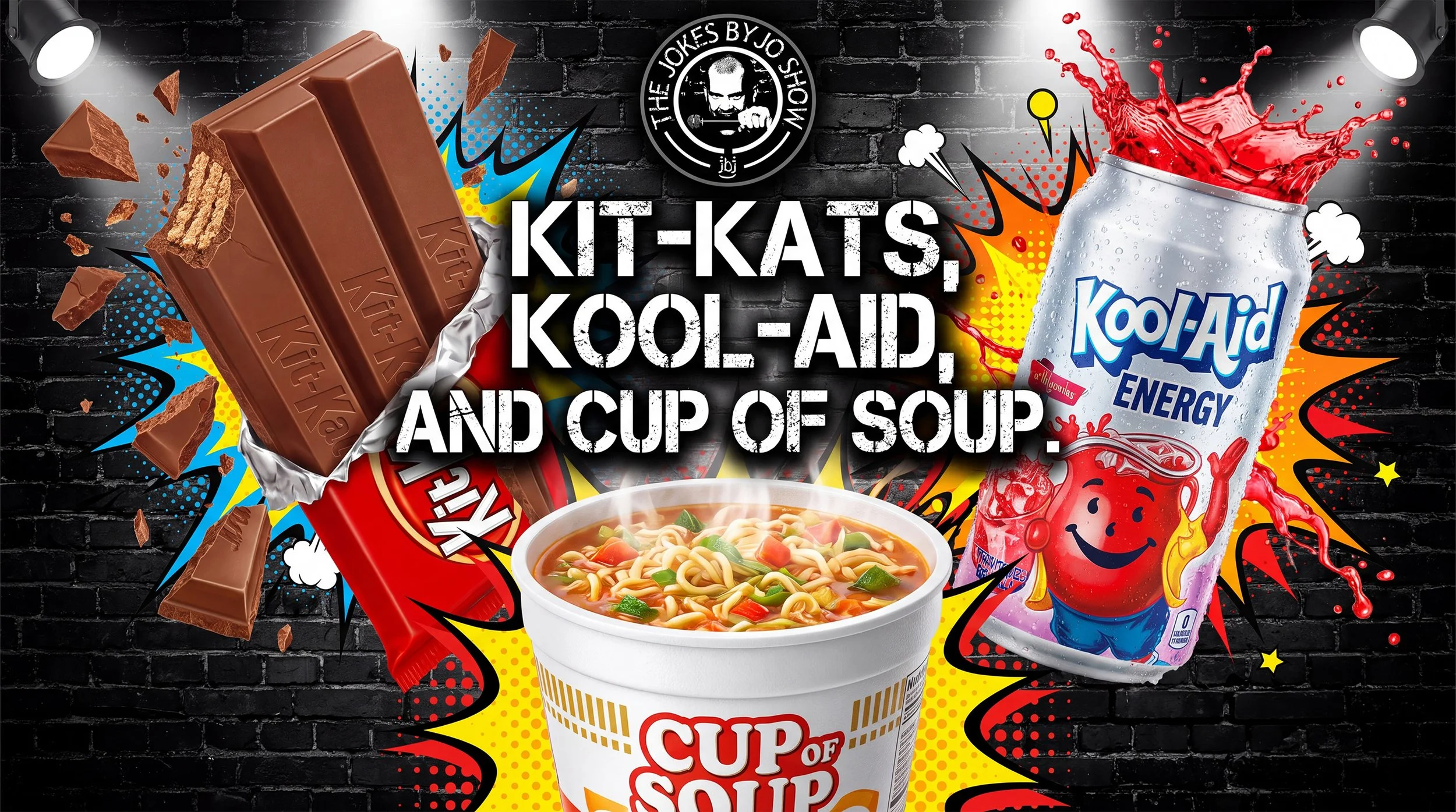 Kit-kats, kool-aid and a cup of soup