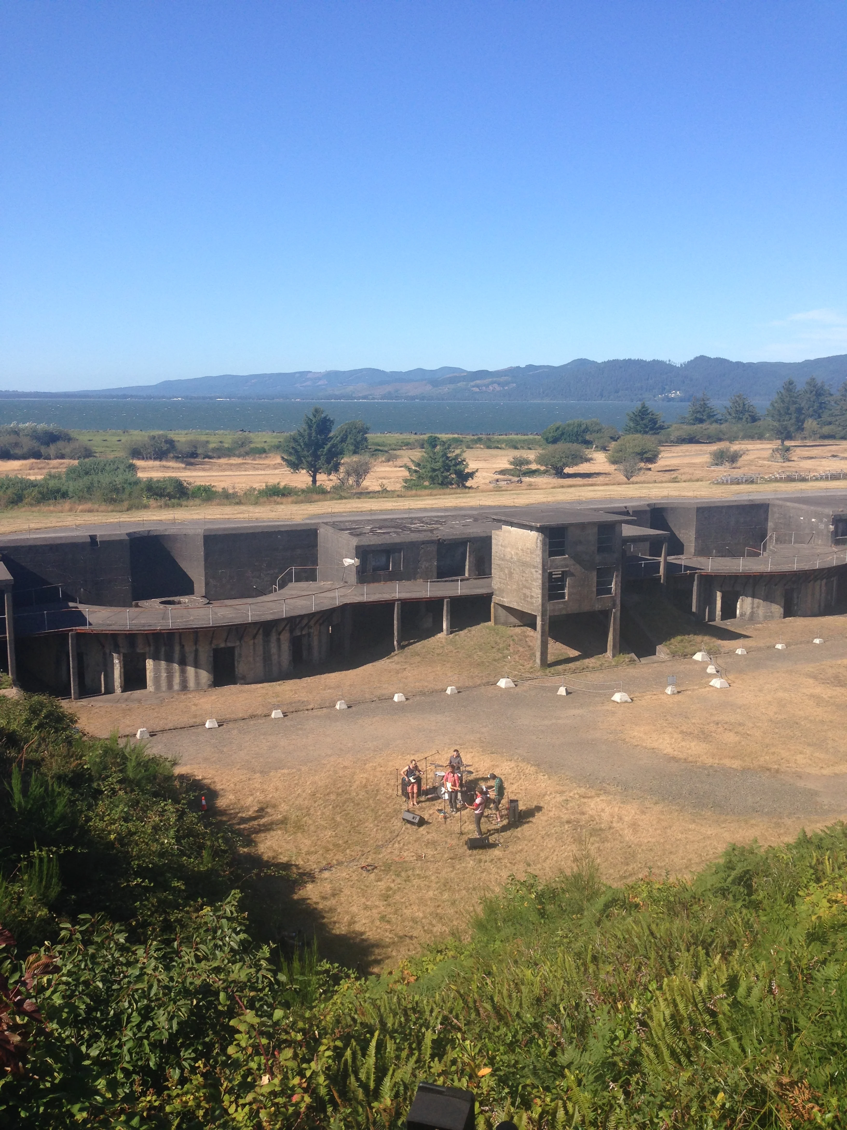 Holiday Friends and the Fort Stevens West Battery. 