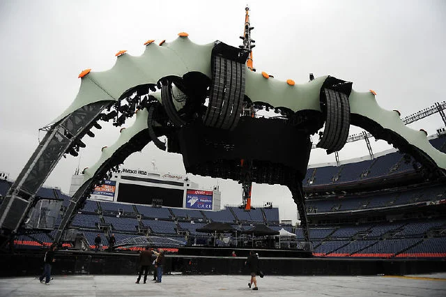 U2 360 Tour Stage Side
