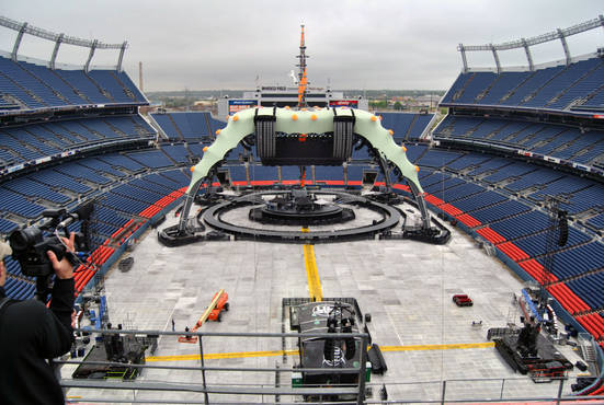 U2 360 Tour Stage Center