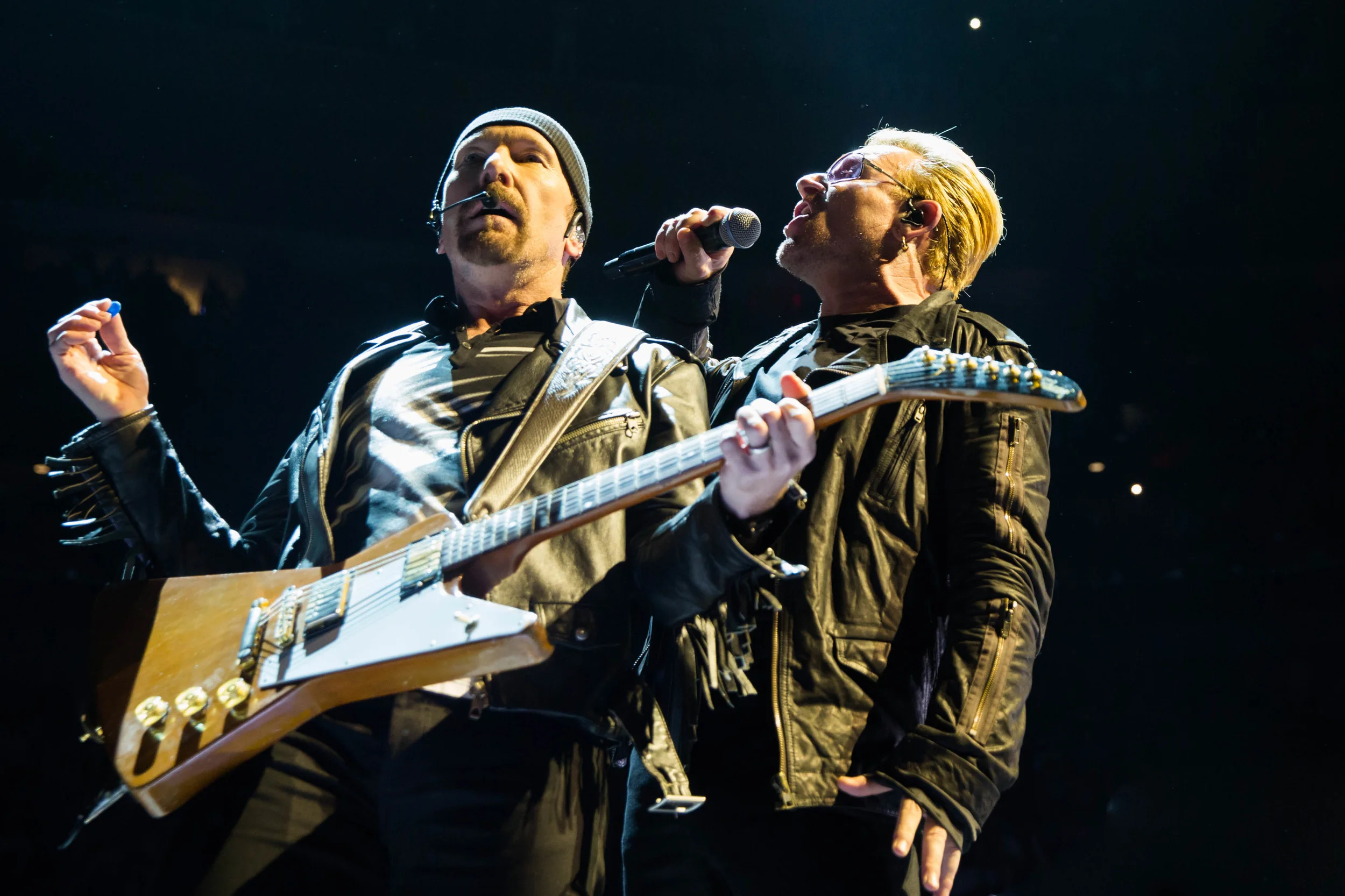 The Edge / Bono / Mark Peterson / U2TOURFANS
