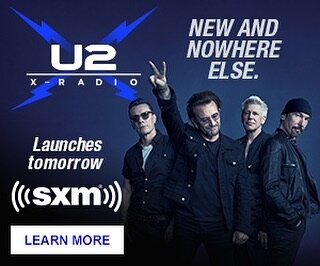 Tune in tomorrow #U2 #sirusxm