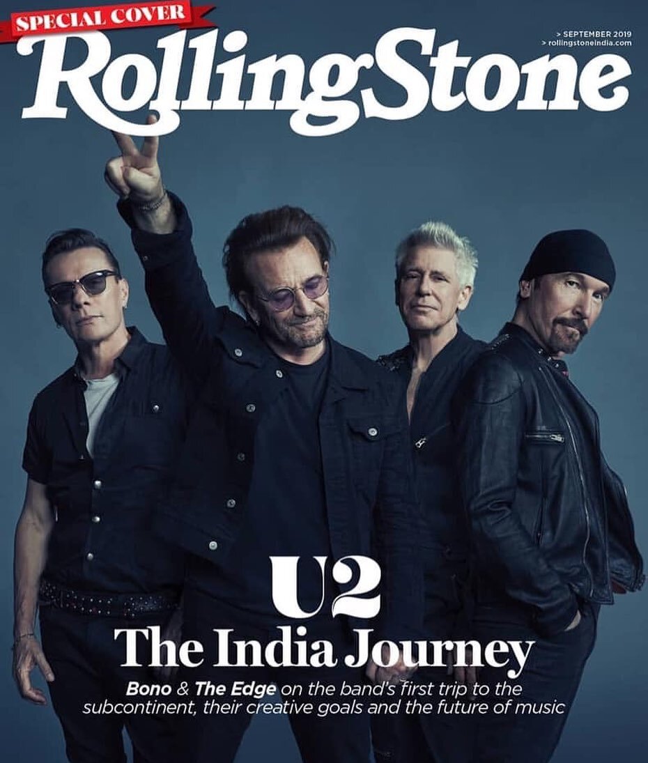 Let&rsquo;s do this everyone ready to head out to India @u2  #u2