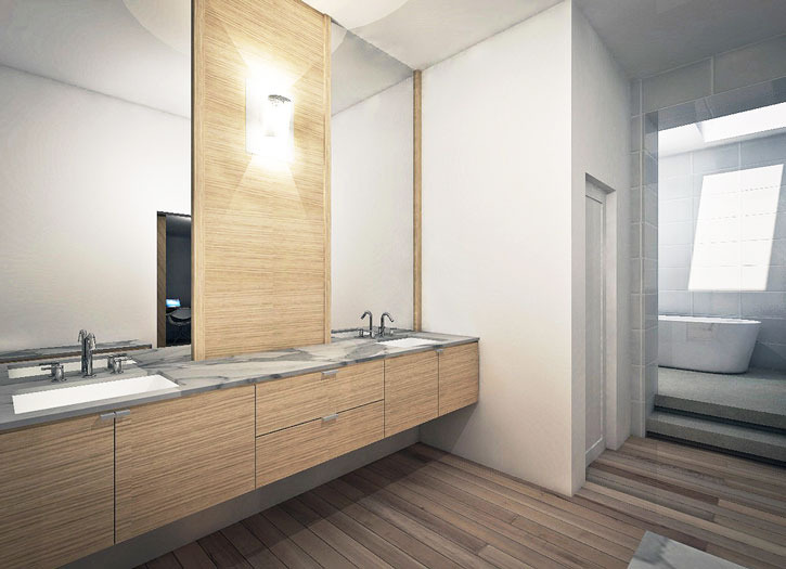 interior remodel | master bath