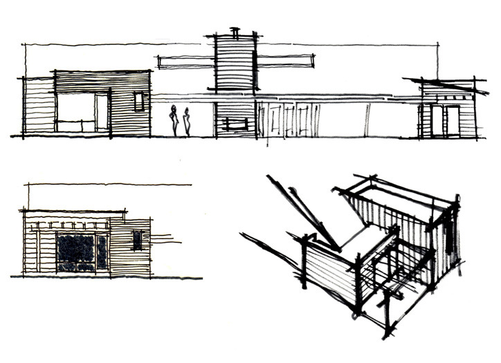 Villa Park addition | design sketches