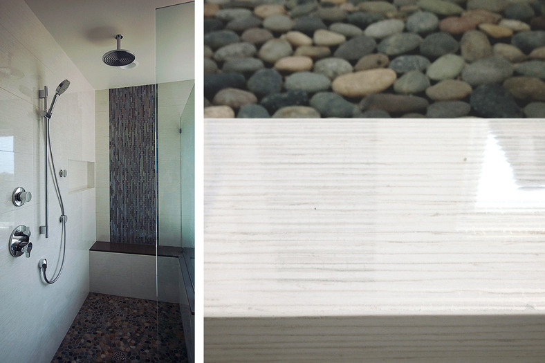 Canyon Crest Custom Shower details