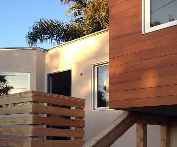 deck at entry in progress