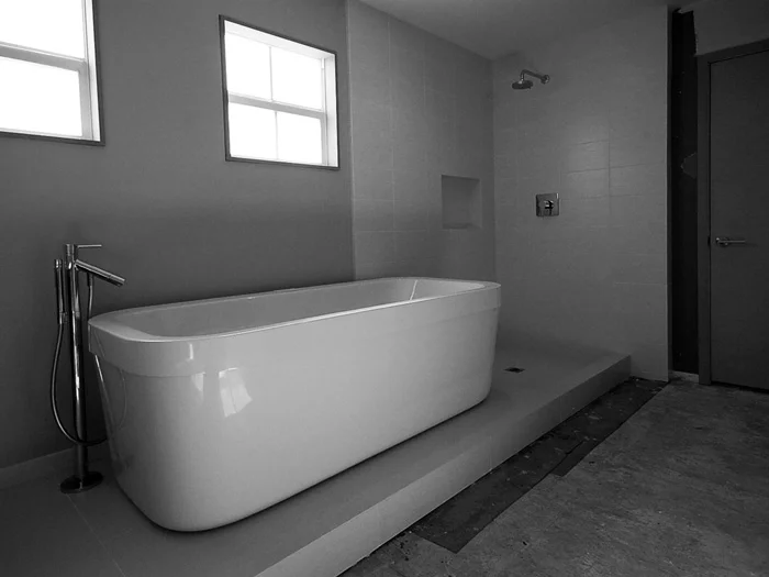 Duravit Floating Bathtub Installation