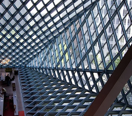 seattle central library / main desk