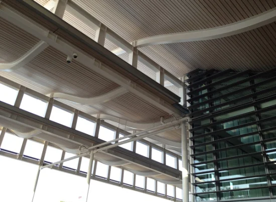 curved steel structure