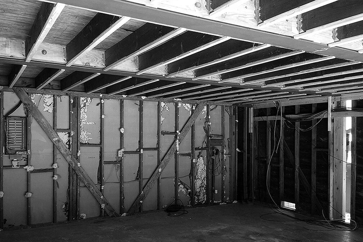raised ceiling at garage