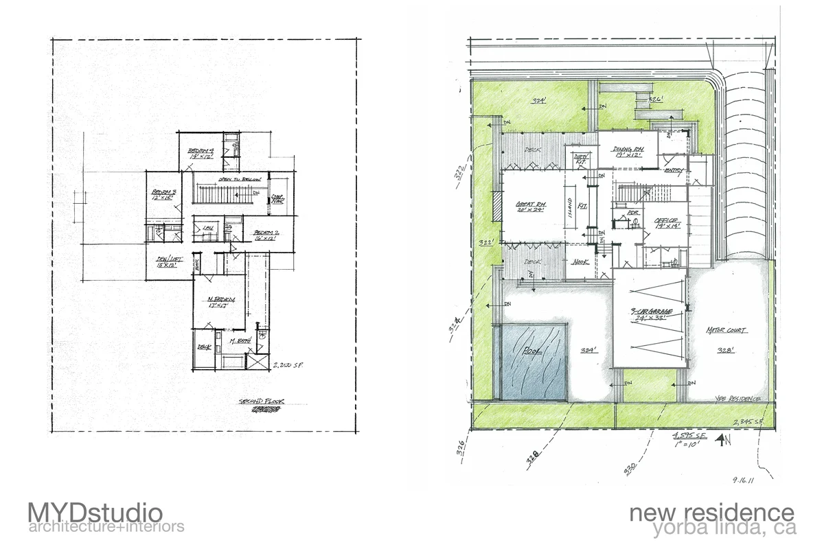 custom home floor plans | orange county, california